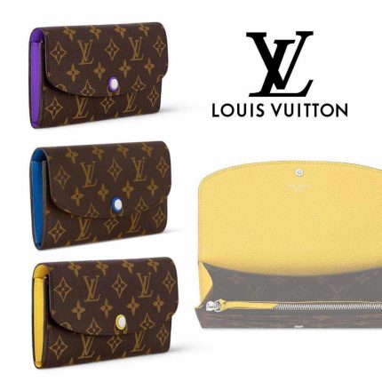 ルイヴィトン  ポルトフォイユ・エミリー モノグラム 長財布 M82919 M82920 M82921