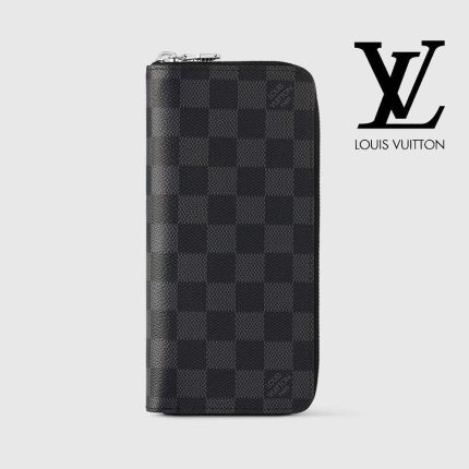 ルイヴィトンダミエ長財布 ジッピーウォレット・ヴェルティカル N63095