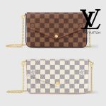 ルイヴィトン ポシェット・フェリシー ダミエN40492 N40491 ルイヴィトン ポシェット・フェリシー ダミエN40492 N40491