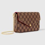 ルイヴィトン ポシェット・フェリシー ダミエN40492 N40491 ルイヴィトン ポシェット・フェリシー ダミエN40492 N40491