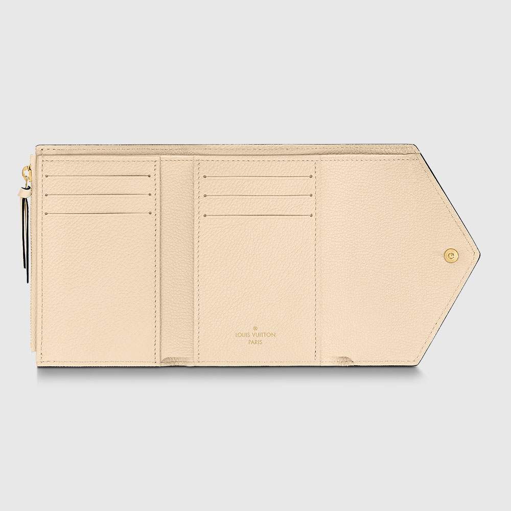 ルイヴィトン財布 ポルトフォイユ・ヴィクトリーヌ モノグラム・アンプラント M82344