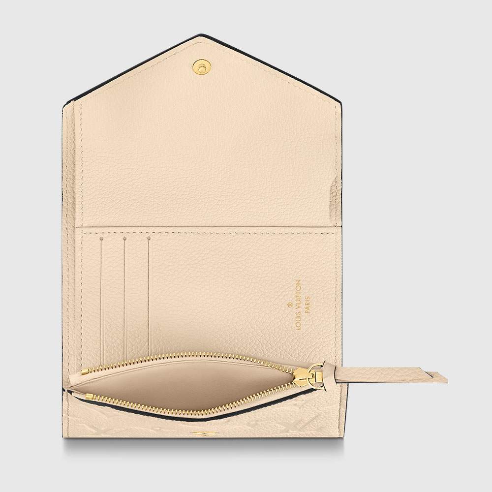 ルイヴィトン財布 ポルトフォイユ・ヴィクトリーヌ モノグラム・アンプラント M82344