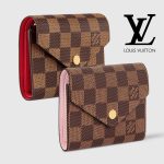ルイヴィトン ポルトフォイユ・ヴィクトリーヌ 三つ折り財布 N41659 N61700