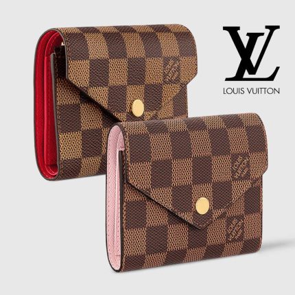 ルイヴィトン ポルトフォイユ・ヴィクトリーヌ 三つ折り財布 N41659 N61700