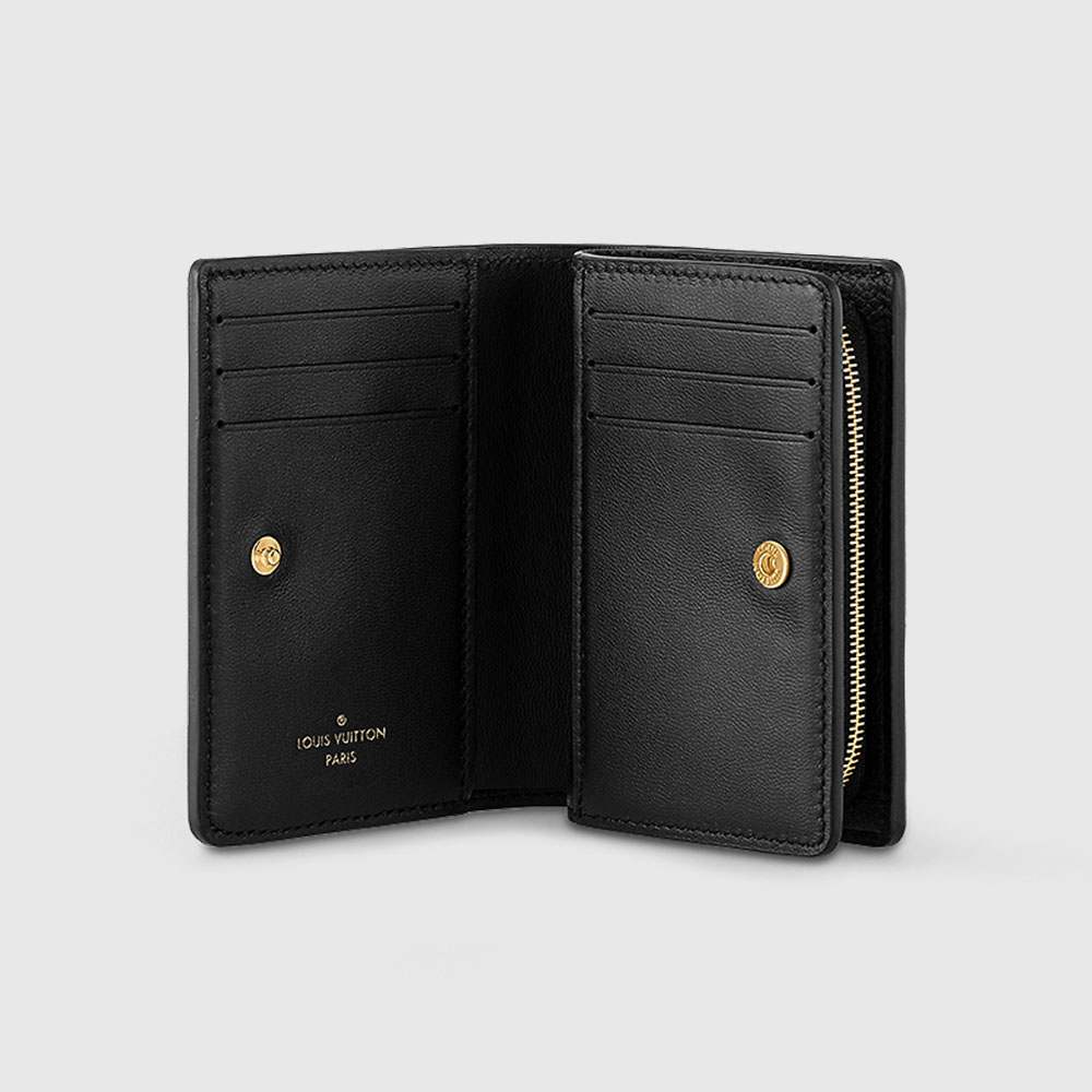 ルイヴィトン ポルトフォイユ・クレア マヒナレザー財布 M82743