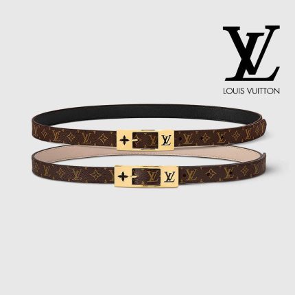 ルイヴィトン ベルト･LV デュオ 18MM リバーシブル M8296 M8370