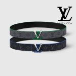 ルイヴィトン  ベルト･LV ライン 40MM リバーシブル M0723 M0721