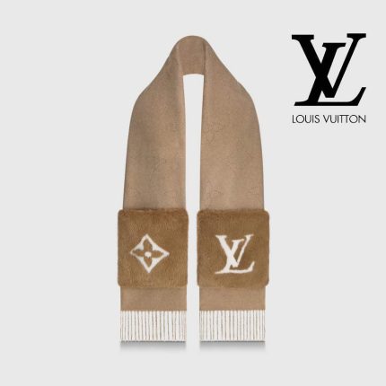 ルイヴィトン  マフラー･カシュ ヴィゾン LV コージー M77736