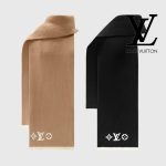 ルイヴィトン  マフラー･LV ヘッドライン M77927 M77928