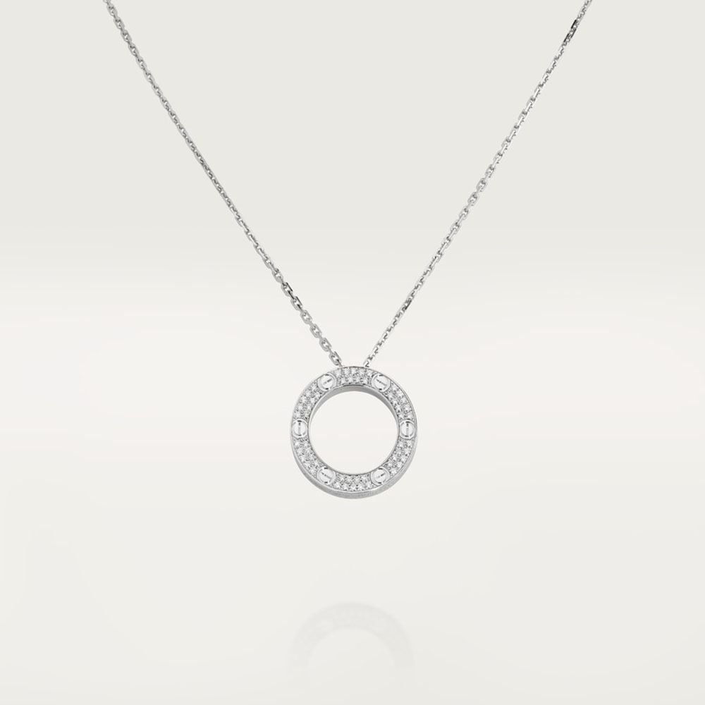 カルティエ ネックレス Love ネックレス パヴェダイヤモンド B7058000 カルティエ ネックレス Love ネックレス パヴェダイヤモンド B7058000
