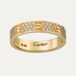 カルティエ 指輪 Love ウェディング リング パヴェダイアモンド B4083300 カルティエ 指輪 Love ウェディング リング パヴェダイアモンド B4083300