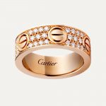 カルティエ 指輪 Love リング パヴェダイアモンド B4087600 カルティエ 指輪 Love リング パヴェダイアモンド B4087600