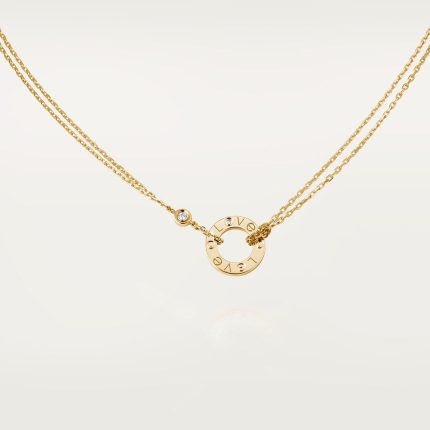 カルティエ ネックレス  Love ネックレス ダイヤモンド2個 B7219500