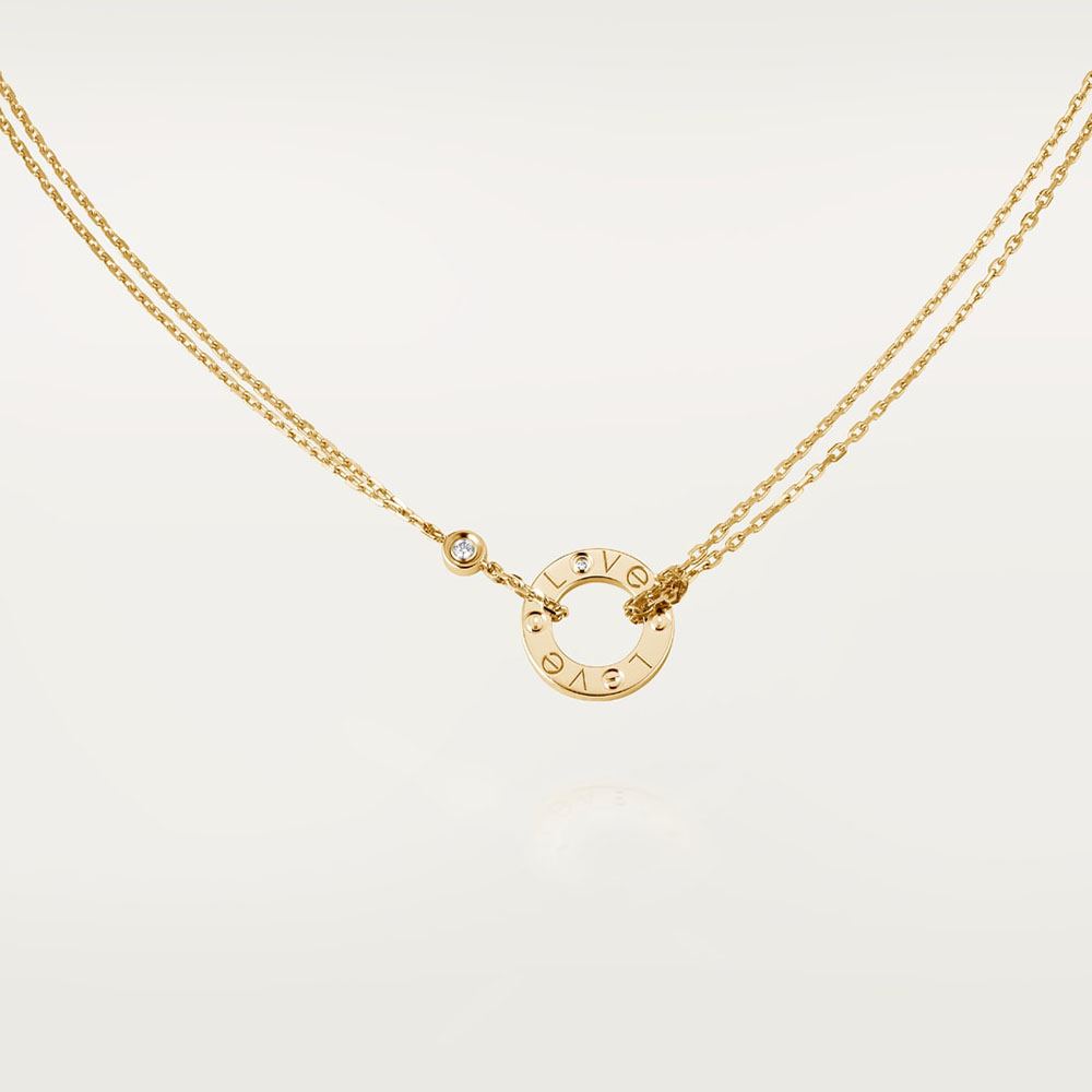 カルティエ ネックレス Love ネックレス ダイヤモンド2個 B7219500 カルティエ ネックレス Love ネックレス ダイヤモンド2個 B7219500