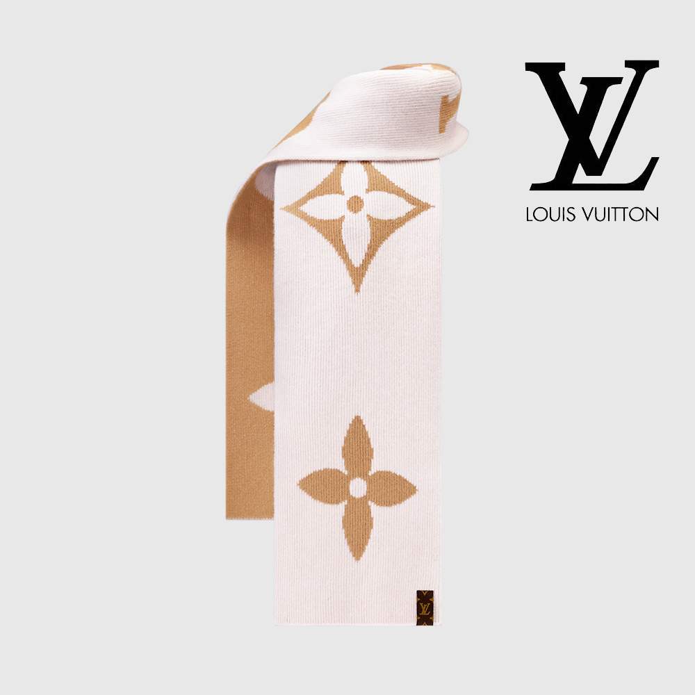 ルイヴィトン マフラー・マイユ LV メダリオン M79336 ルイヴィトン マフラー・マイユ LV メダリオン M79336