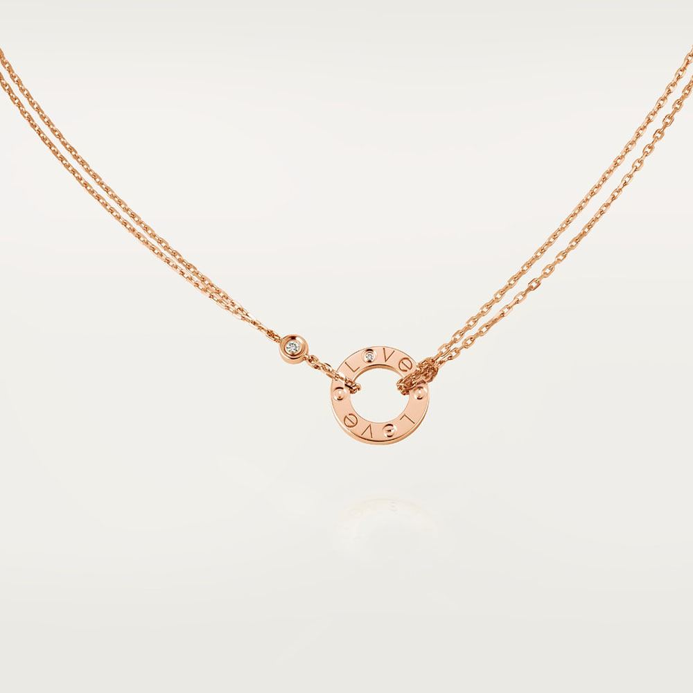 カルティエ ネックレス Love ネックレス ダイヤモンド2個 B7224509 カルティエ ネックレス Love ネックレス ダイヤモンド2個 B7224509