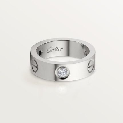 カルティエ 指輪  Love ウェディング リング ダイアモンド8個 B4050600
