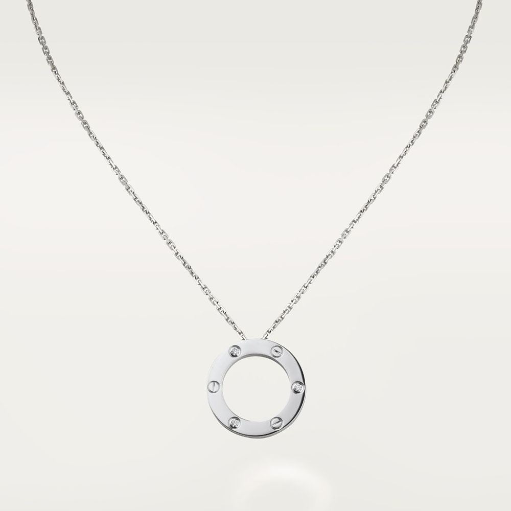 カルティエ ネックレス Love ネックレス ダイヤモンド3個 B7014600 カルティエ ネックレス Love ネックレス ダイヤモンド3個 B7014600