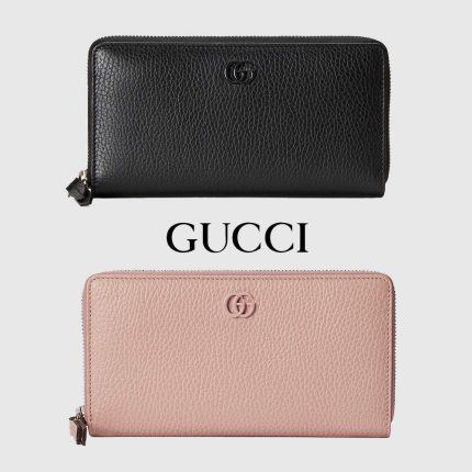 グッチ 〔GGマーモント〕ジップアラウンドウォレット ‎456117 17WEN