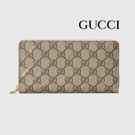 グッチ  ホースビット プリント ジップアラウンドウォレット 774331 FACYR 8548