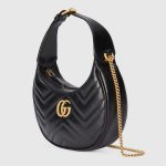 グッチ 〔GGマーモント〕ハーフムーンシェイプ ミニバッグ 699514 DTDHT 1000 グッチ 〔GGマーモント〕ハーフムーンシェイプ ミニバッグ 699514 DTDHT 1000