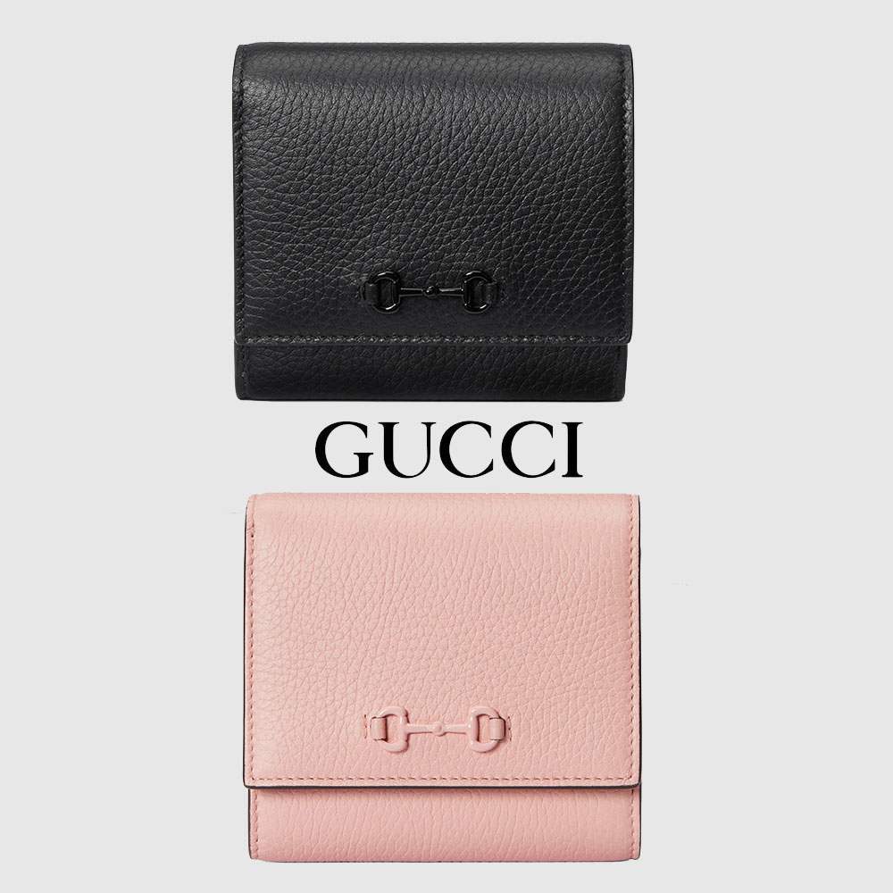 グッチ ホースビット付き ミディアム ウォレット 745981 AAB6N グッチ ホースビット付き ミディアム ウォレット 745981 AAB6N