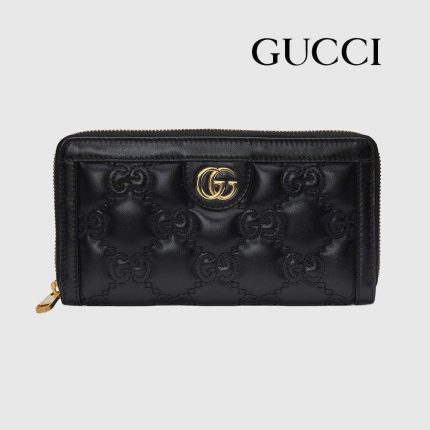 グッチ  GGマトラッセ ジップアラウンドウォレット 723784 UM8IG 1000