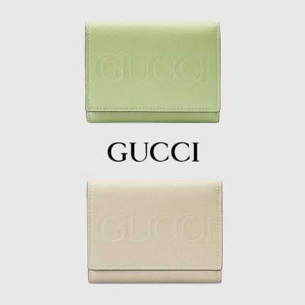 グッチ GUCCI ロゴ 三つ折り ウォレット ‎731694 0E8IG