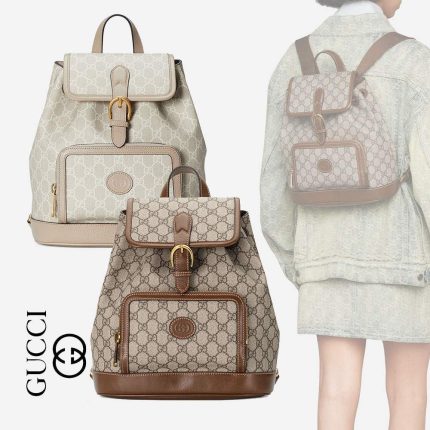 グッチインターロッキングG付き バックパック 674147