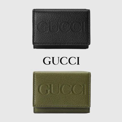 グッチ  GUCCI ロゴ ミニウォレット 二つ折り 736151 0E8IG