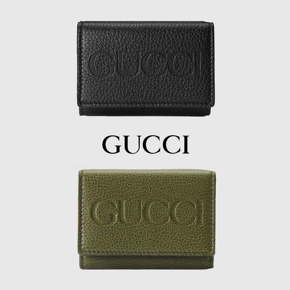 グッチ GUCCI ロゴ ミニウォレット 三つ折り 736151 0E8IG グッチ GUCCI ロゴ ミニウォレット 三つ折り 736151 0E8IG