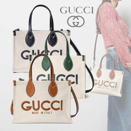 グッチ GUCCI プリント ミニ トートバッグ ‎772144 FACUL