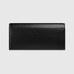 グッチ  レザー ロングウォレット GGメタルピース 481727 A7M0N 1000