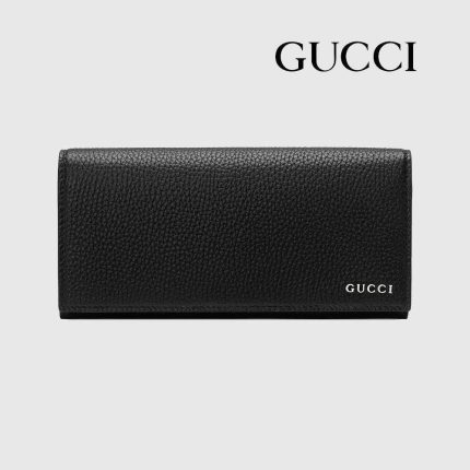 グッチ  GUCCI ロゴ ジップアラウンドウォレット ‎771154 AABXM 1000
