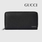 グッチ  GUCCI ロゴ ジップアラウンドウォレット ‎771154 AABXM 1000