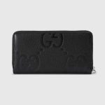 グッチ ジャンボGG ジップアラウンドウォレット 739484 AABY0 1000 グッチ ジャンボGG ジップアラウンドウォレット 739484 AABY0 1000