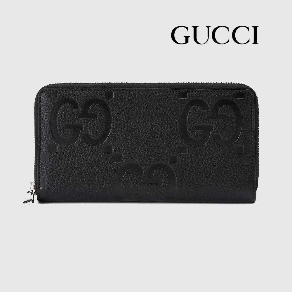 グッチ ジャンボGG ジップアラウンドウォレット 739484 AABY0 1000 グッチ ジャンボGG ジップアラウンドウォレット 739484 AABY0 1000