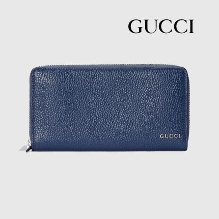 グッチ  GUCCI ロゴ ジップアラウンドウォレット ‎822043 AABXM 1000