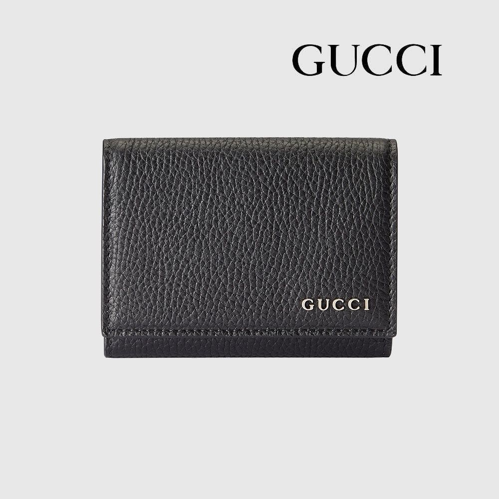グッチ GUCCI ロゴ 三つ折りウォレット 771210 AABXM 1000 グッチ GUCCI ロゴ 三つ折りウォレット 771210 AABXM 1000