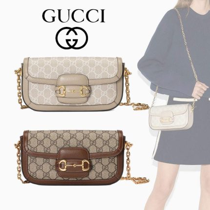 グッチ  〔グッチ ホースビット 1955〕ショルダーバッグ 735178 FABLN