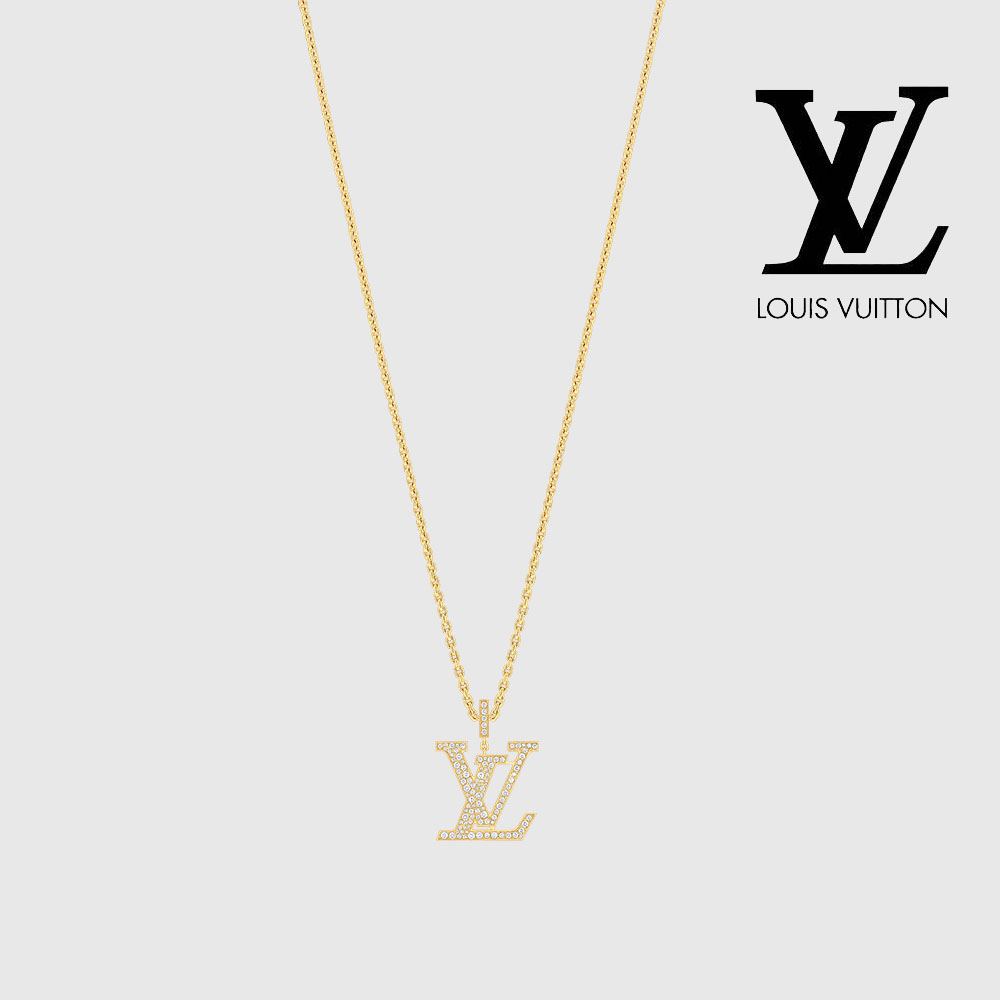 ルイヴィトン ネックレス ペンダント LV XL Q93848 ルイヴィトン ネックレス ペンダント LV XL Q93848