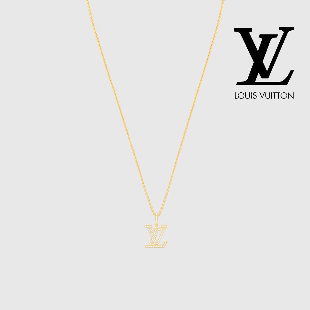ルイヴィトン ネックレス ペンダント LV GM Q93849 ルイヴィトン ネックレス ペンダント LV GM Q93849