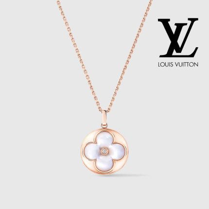 ルイヴィトン メダリオンネックレス ブロッサム XL Q93656