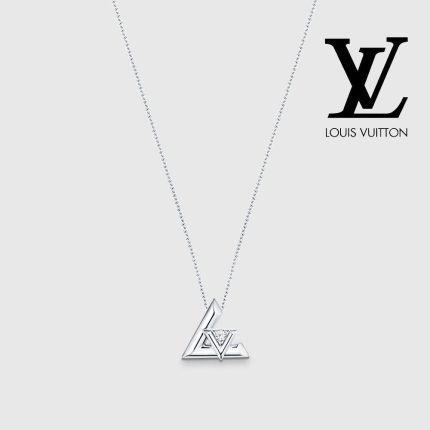 ルイヴィトン ネックレス  ペンダント LV ヴォルト ワン GM Q93807