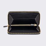 プラダ  サフィアーノレザー ジップアラウンド長財布 1ML506_QWA