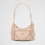 プラダ Re-Nylon xオーストリッチ ミニバッグ 1BC198_2EX8 プラダ Re-Nylon xオーストリッチ ミニバッグ 1BC198_2EX8