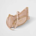 プラダ Re-Nylon xオーストリッチ ミニバッグ 1BC198_2EX8 プラダ Re-Nylon xオーストリッチ ミニバッグ 1BC198_2EX8