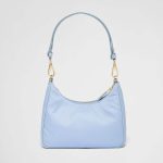 プラダ Re-Nylon xオーストリッチ ミニバッグ 1BC198_2EX8 プラダ Re-Nylon xオーストリッチ ミニバッグ 1BC198_2EX8
