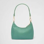 プラダ Re-Nylon xオーストリッチ ミニバッグ 1BC198_2EX8 プラダ Re-Nylon xオーストリッチ ミニバッグ 1BC198_2EX8