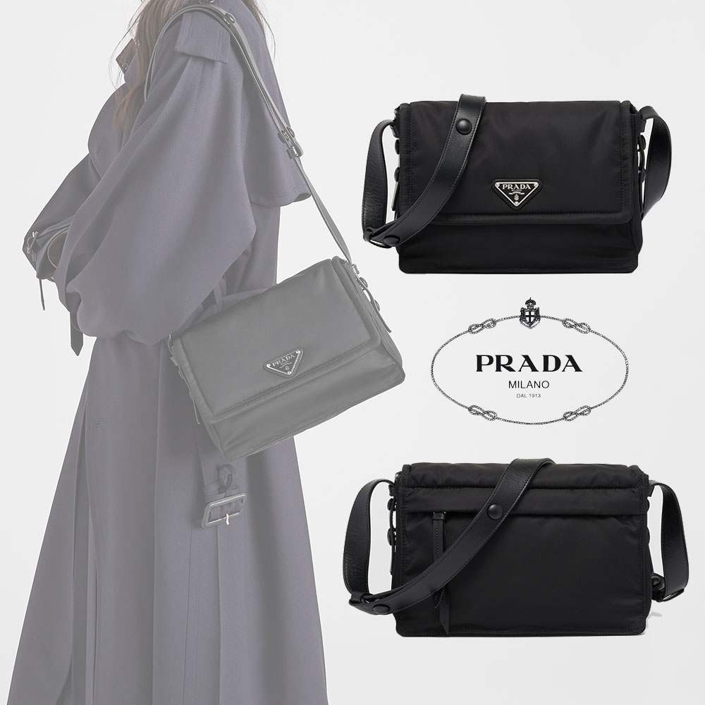 プラダ スモール パデッド Re-Nylon ショルダーバッグ 1BD313_RDLN_F0002 プラダ スモール パデッド Re-Nylon ショルダーバッグ 1BD313_RDLN_F0002